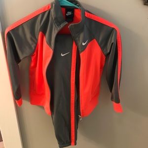 Girls Nike track suit